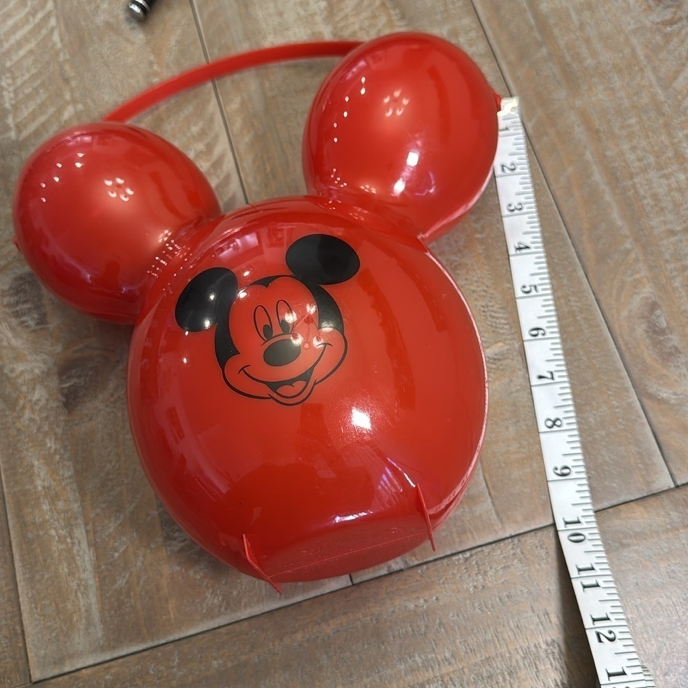 Disney parks 60th anniversary red Mickey Mouse balloon popcorn holder - Picture 10 of 10